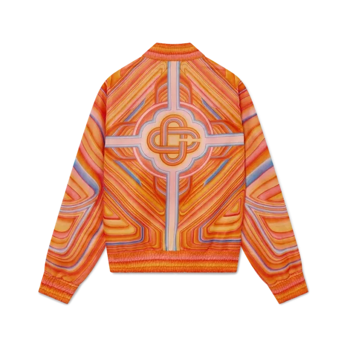 Chaqueta bomber Low Rider de organza