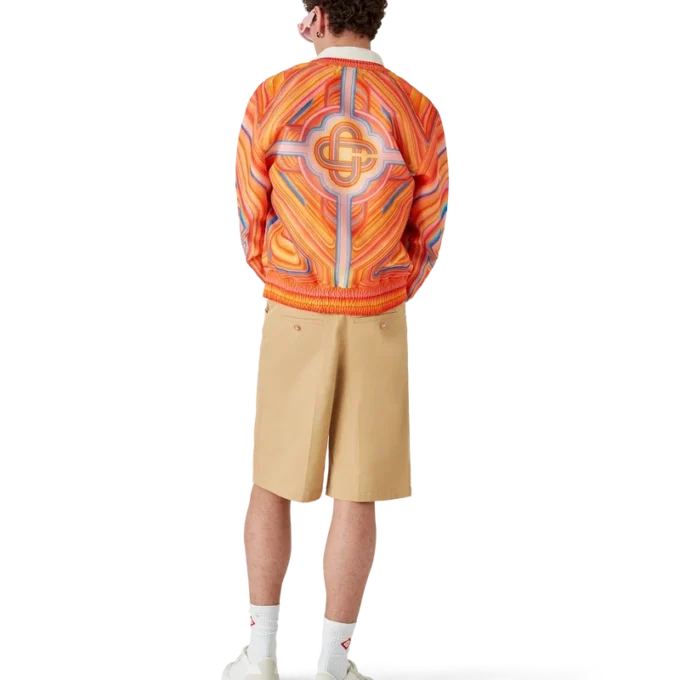 Chaqueta bomber Low Rider de organza