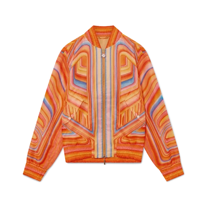 Chaqueta bomber Low Rider de organza
