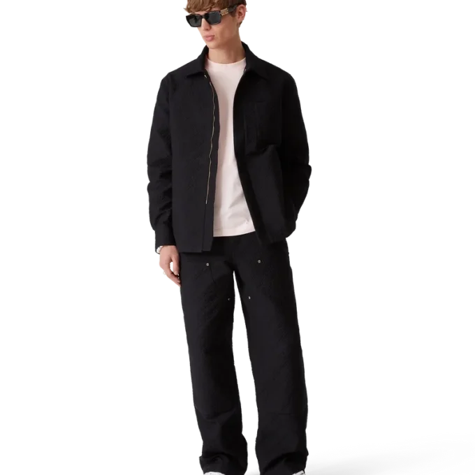 Chaqueta-camisa de jacquard