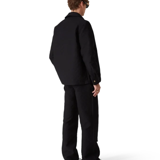 Chaqueta-camisa de jacquard