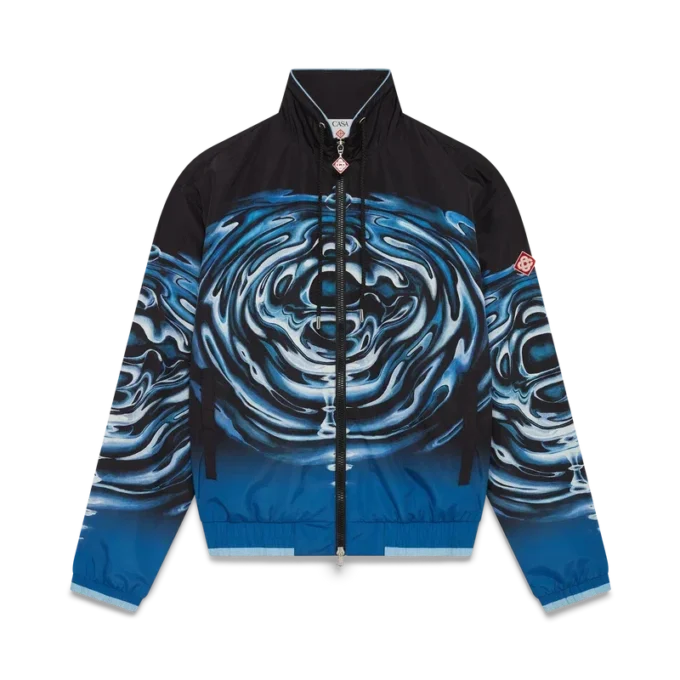 Chaqueta cortavientos con logo Warped