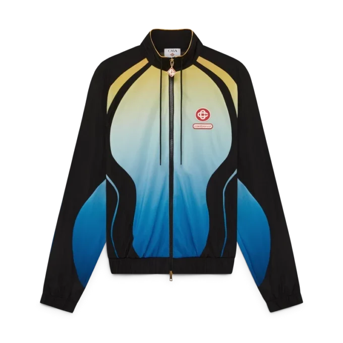 Chaqueta cortavientos degradada