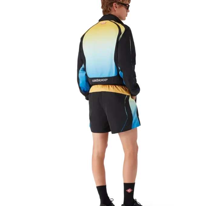 Chaqueta cortavientos degradada