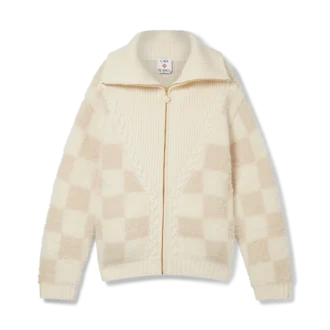 Chaqueta de forro polar de merino