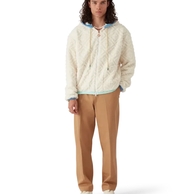 Chaqueta de forro polar jacquard Monogram Chaqueta de forro polar jacquard Monogram