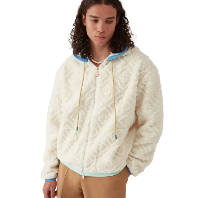 Chaqueta de forro polar jacquard Monogram Chaqueta de forro polar jacquard Monogram