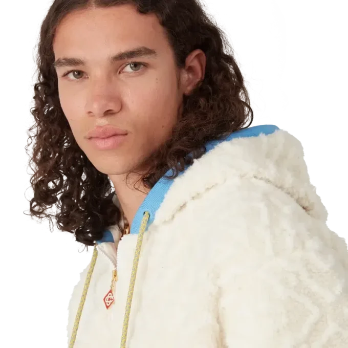 Chaqueta de forro polar jacquard Monogram Chaqueta de forro polar jacquard Monogram