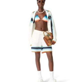 Pantalones cortos de tenis de ganchillo