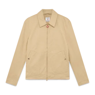 Chaqueta de jacquard con monograma de algodón