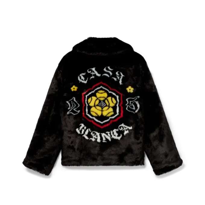 Chaqueta de piel sintética