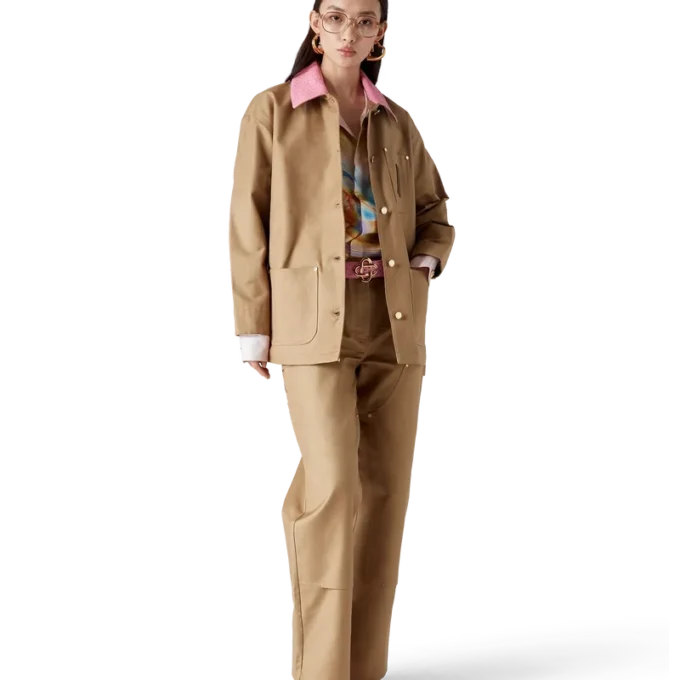 Chaqueta de trabajo de algodón