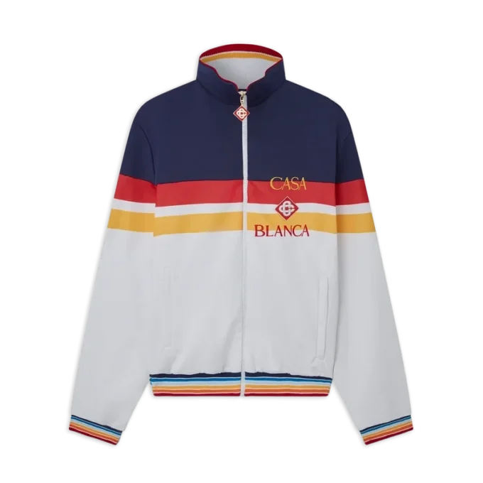 Chaqueta deportiva con bloques de color