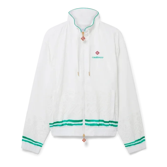 Chaqueta deportiva con detalles láser