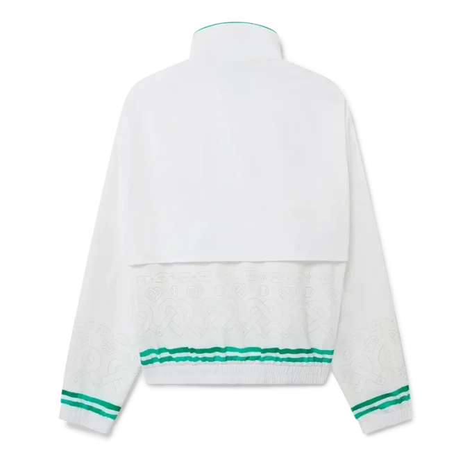 Chaqueta deportiva con detalles láser