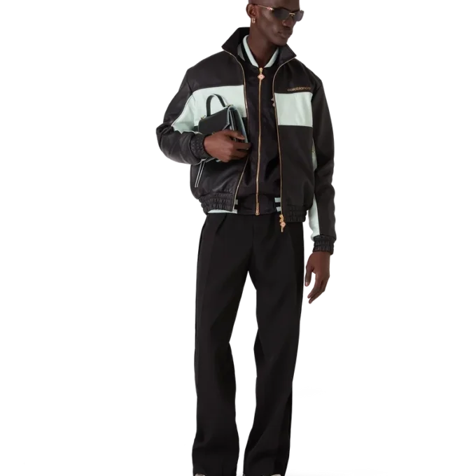 Chaqueta deportiva de cuero