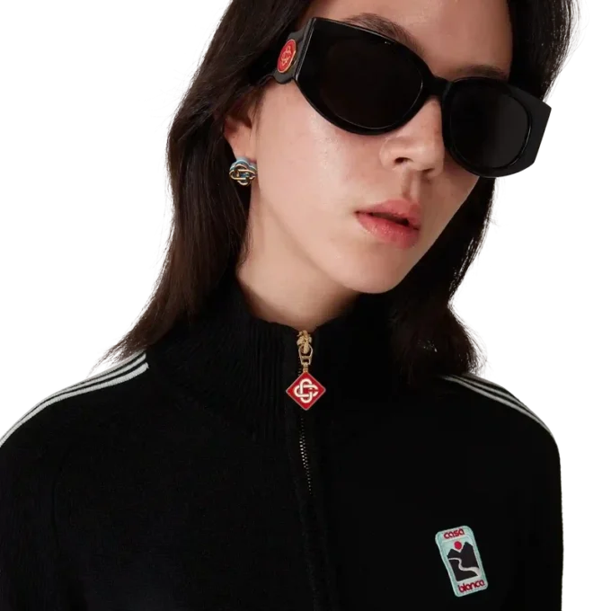 Chaqueta deportiva de punto merino