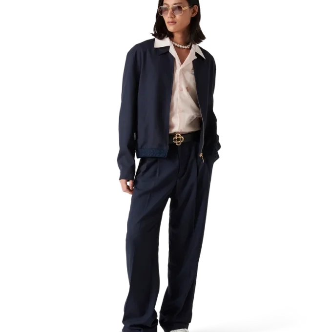 Chaqueta deportiva de sastrería de lana