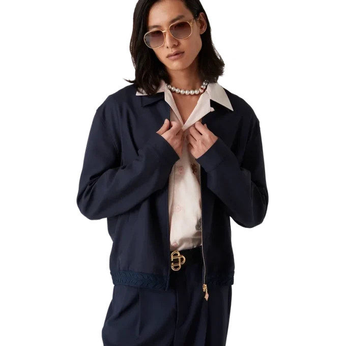 Chaqueta deportiva de sastrería de lana