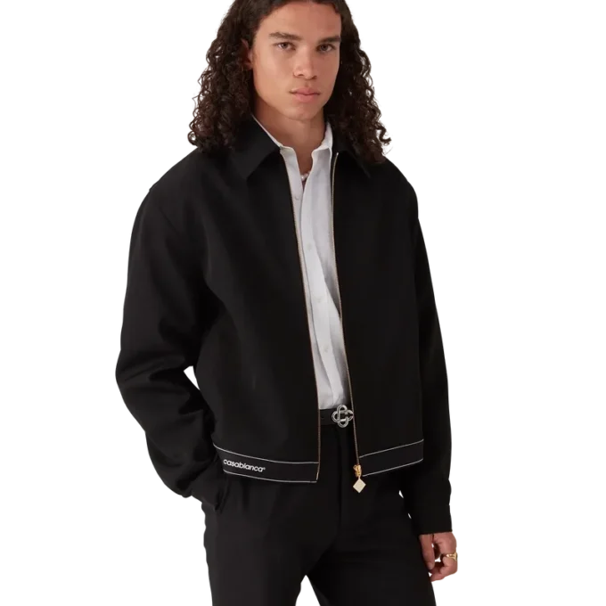 Chaqueta deportiva de sastrería de lana