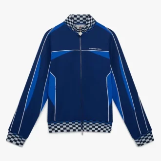 Chaqueta deportiva de tricot Cyber azul marino