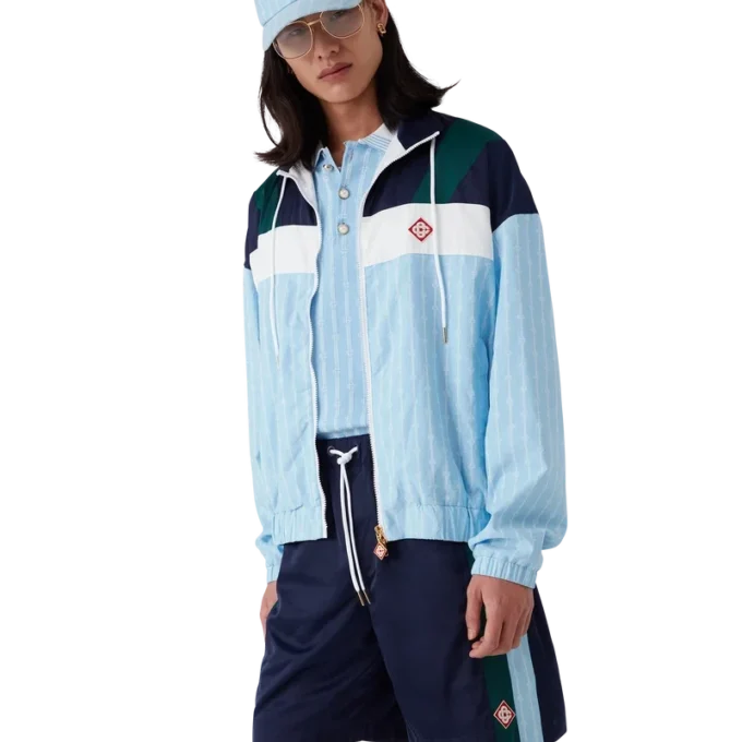 Chaqueta deportiva Laurel de rayas finas