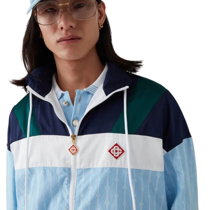 Chaqueta deportiva Laurel de rayas finas