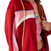 Chaqueta deportiva oversize de tricot