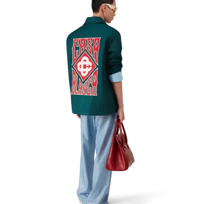 Chaqueta Stadium con logotipo gótico