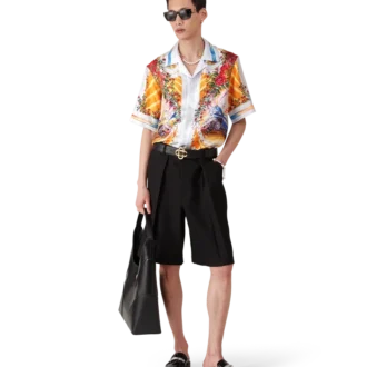 Cinturón con logotipo CC negro