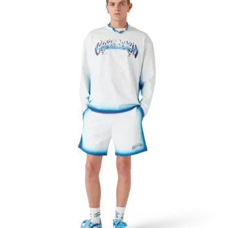 Collar azul con nudos Collar azul con nudos