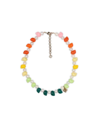 Collar de conchas y perlas Collar de conchas y perlas