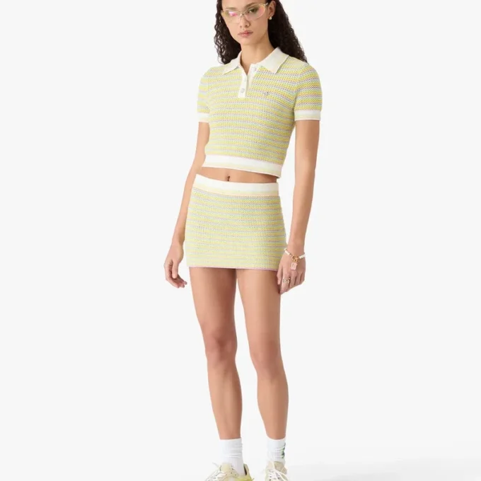 Falda a rayas Bourgeois