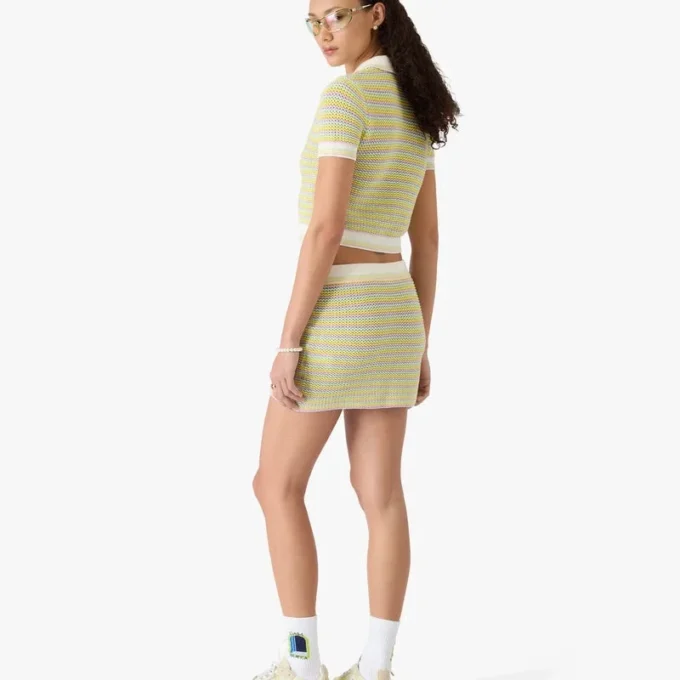 Falda a rayas Bourgeois