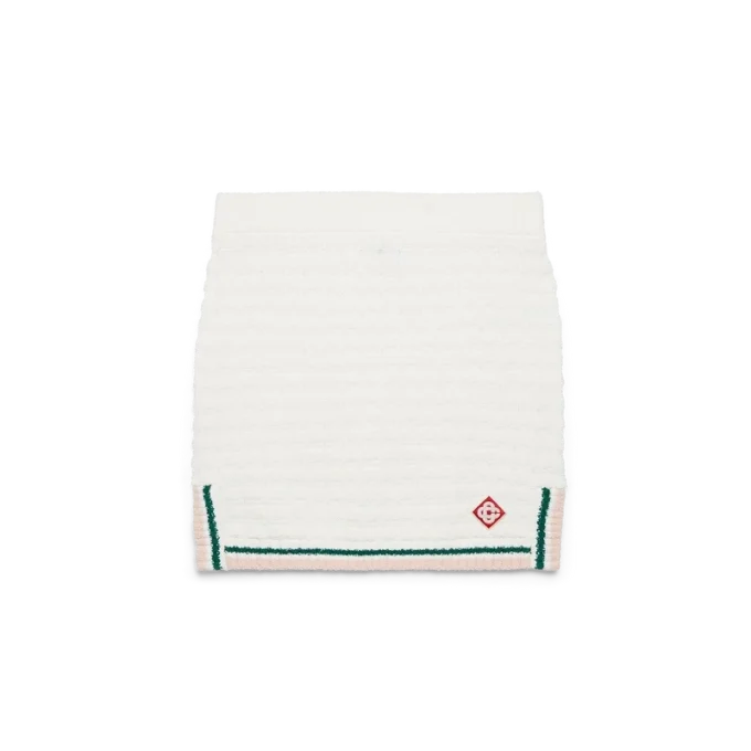 Falda de bouclé de algodón Falda de bouclé de algodón