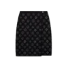 Falda de jacquard con monograma