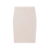 Falda de punto con monograma de cristal Falda de punto con monograma de cristal