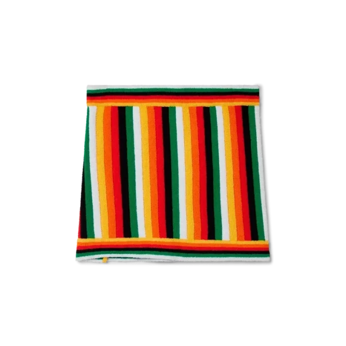 Falda de rizo a rayas Falda de rizo a rayas