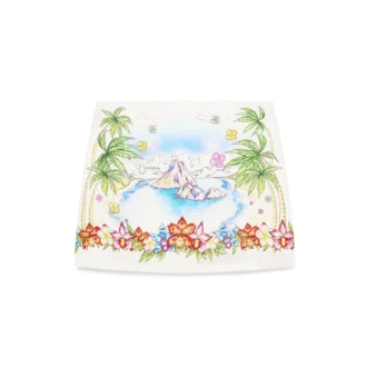 Falda de satén de seda Better Days