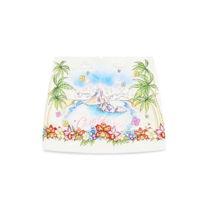 Falda de satén de seda Better Days