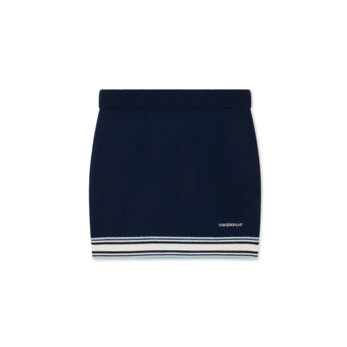 Falda de tenis de punto de merino