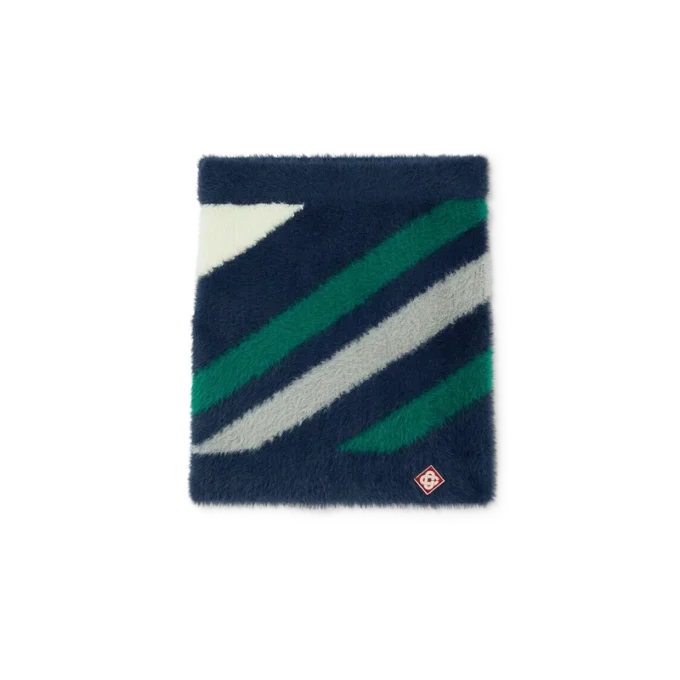 Falda mullida a rayas