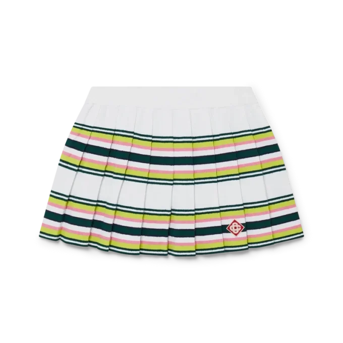 Falda plisada a rayas Falda plisada a rayas