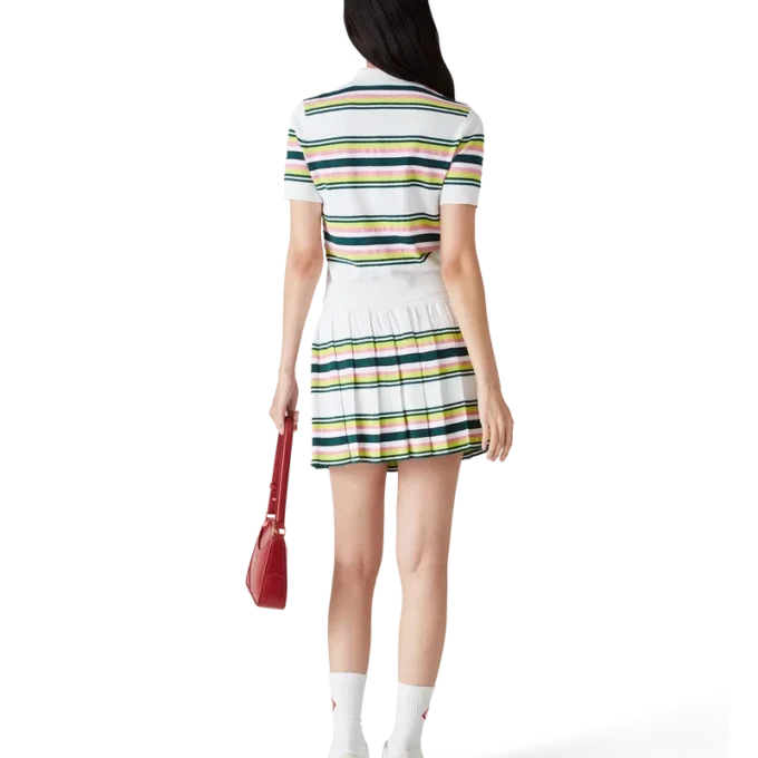 Falda plisada a rayas Falda plisada a rayas