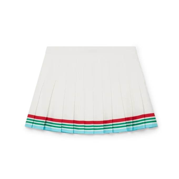 Falda plisada de seda Casa Way World Series Falda plisada de seda Casa Way World Series