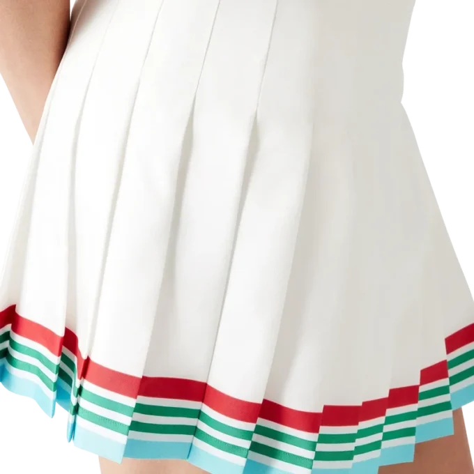 Falda plisada de seda Casa Way World Series Falda plisada de seda Casa Way World Series