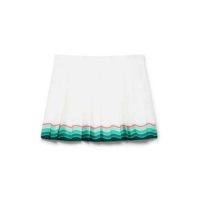 Falda plisada de seda Tennis Falda plisada de seda Tennis