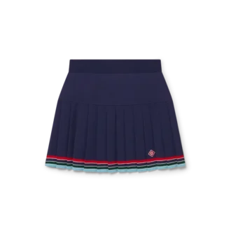 Falda plisada estilo béisbol Falda plisada estilo béisbol