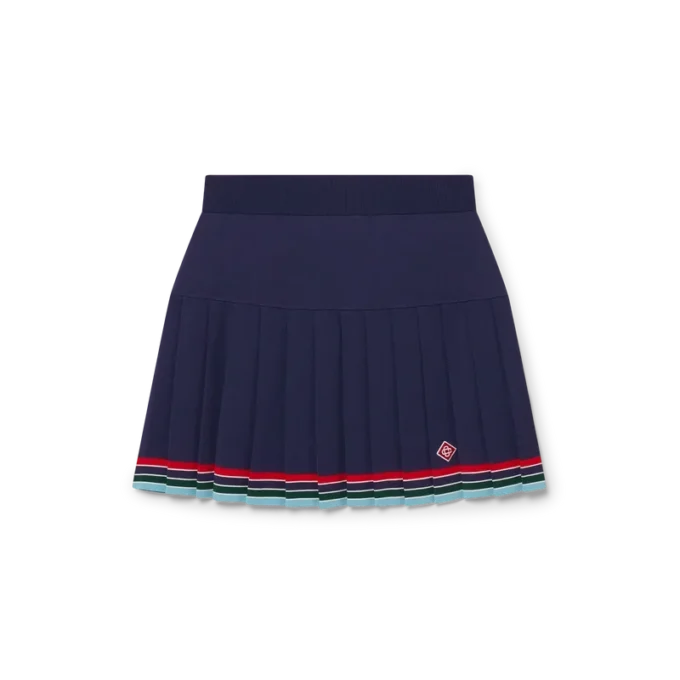 Falda plisada estilo béisbol Falda plisada estilo béisbol