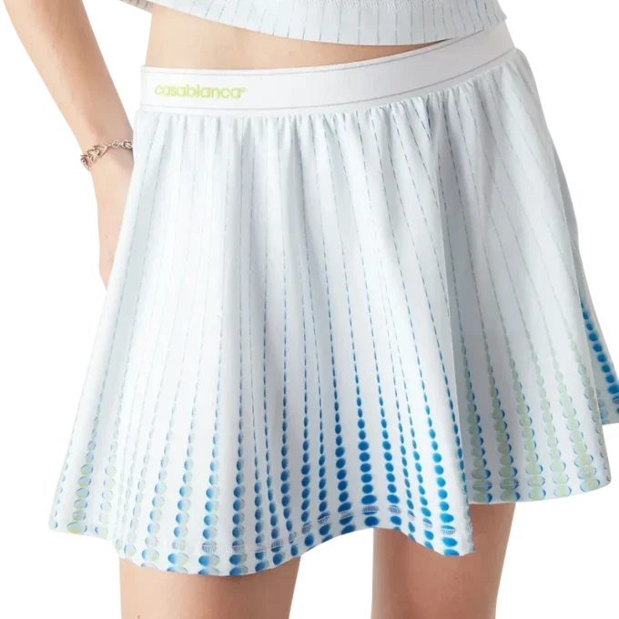 Falda Racer con estampado de tenis
